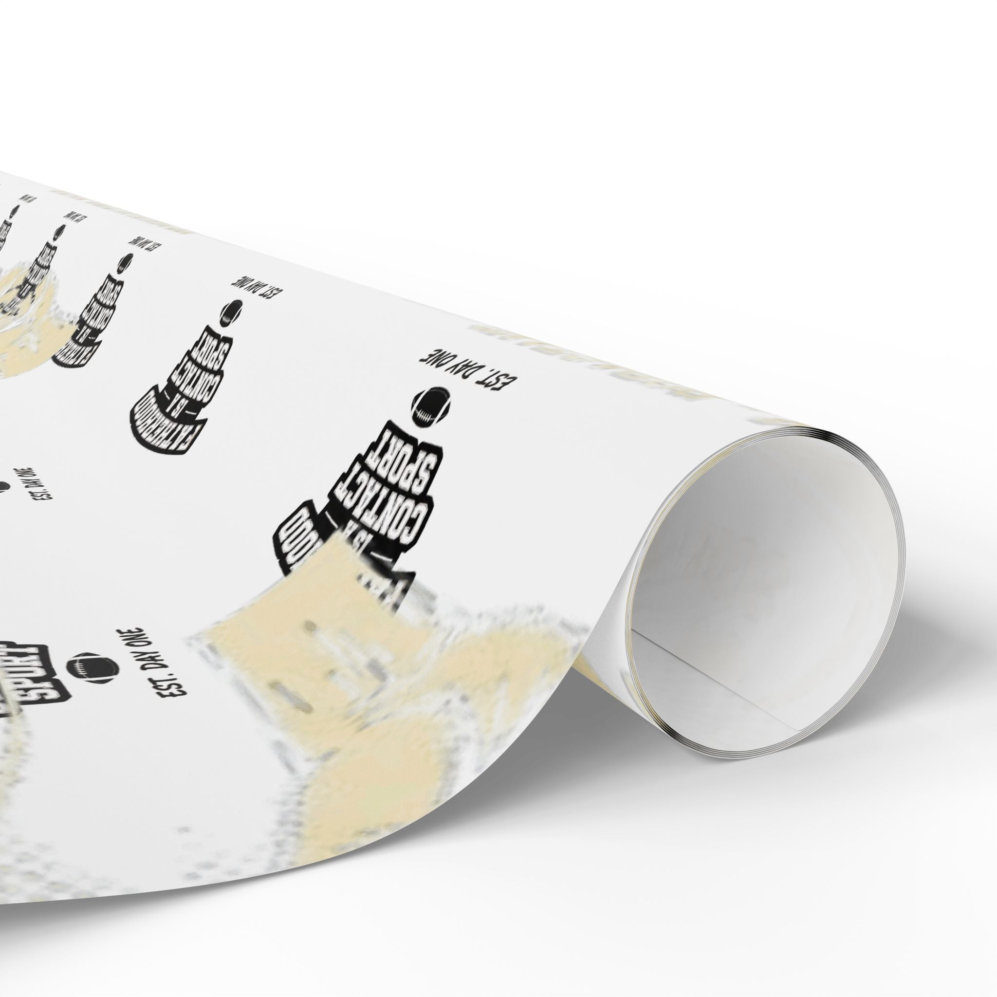 Gift Wrap - Fatherhood Contact Sport Design