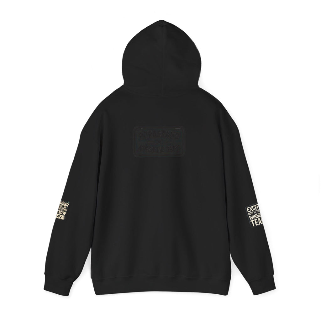 Vintage 1970s College Football Hoodie - Fatherhood is a Contact Sport