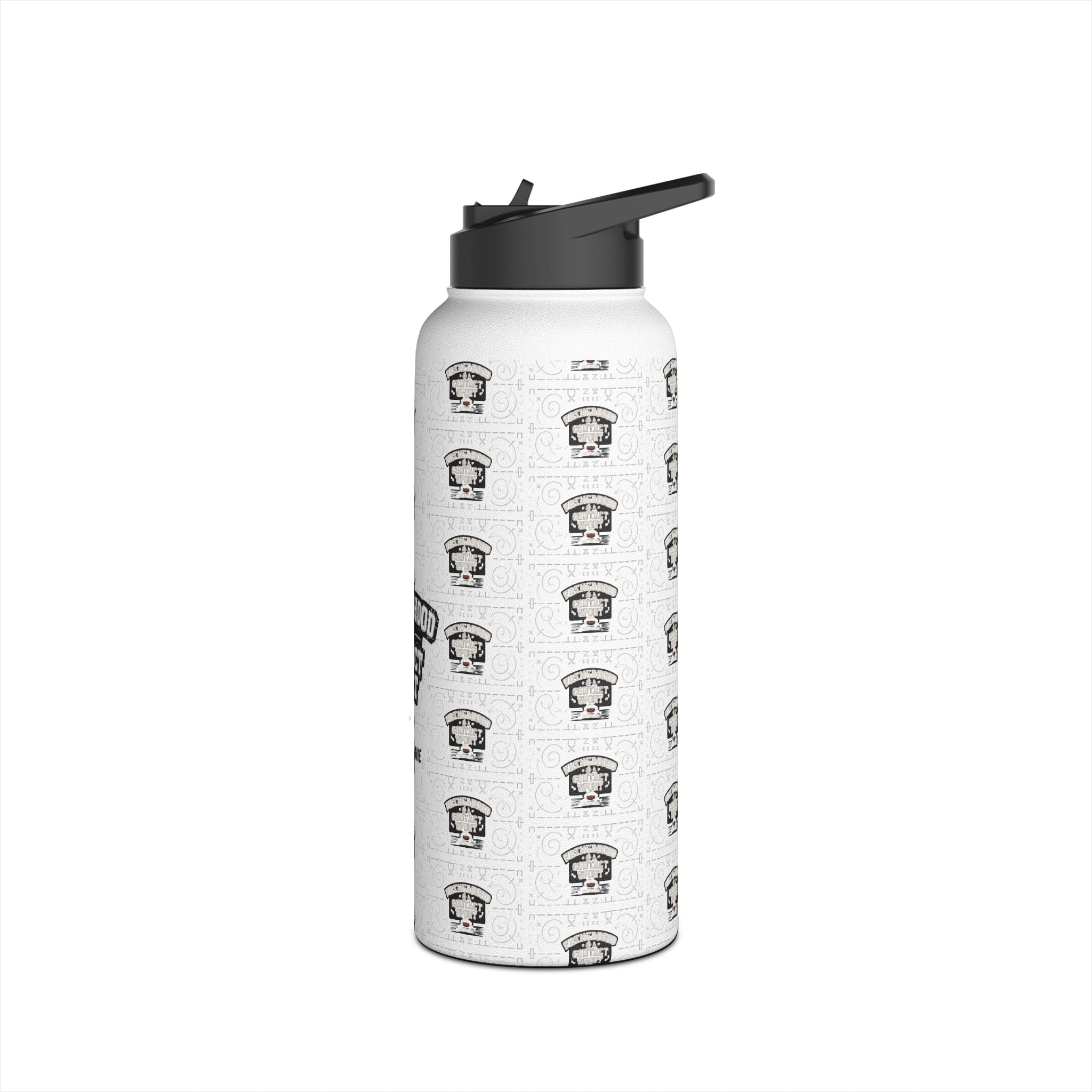 Fatherhood Is a Contact Sport Stainless Steel Water Bottle — Father’s Day Gift